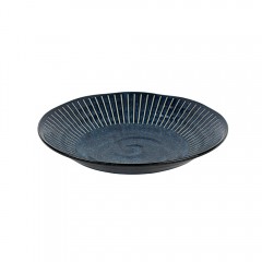 코발트 시로센 깊은원형접시