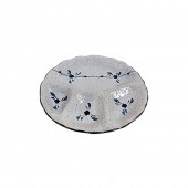 고백자 4절 모듬접시