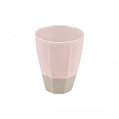 코스타 핑크 팔각컵