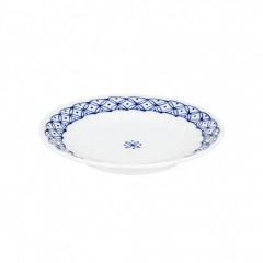 재팬 블루패턴 웨이브 접시