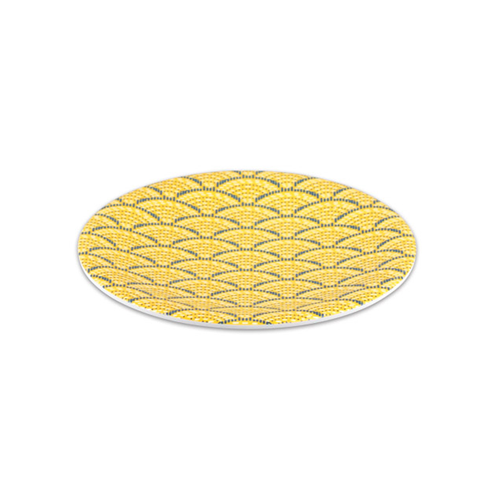 초밥접시 파도회전초밥접시 노랑(중)