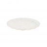 팬시 물결 타원접시 화이트(中/大)