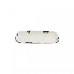 일제 긴생선접시(特大)