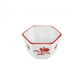 하이토 꽃 깊은육각찬기