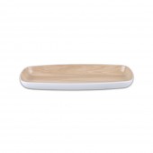 M우드 화이트우드 신타원접시(小/中/大)