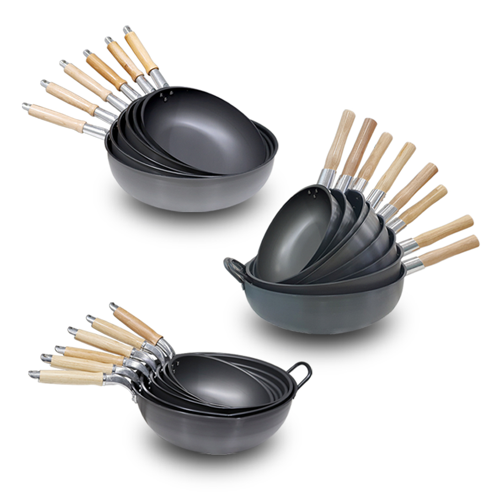 [유진토스코] 업소용 웍 중국팬 북경팬 볶음팬 궁중웍 튀김팬