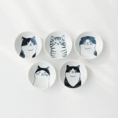 [네코 시리즈 종지] 2types 찬기 소스볼 깊은종지 양념 일식 도자기