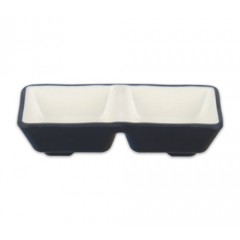 체크투톤(블랙앤화이트) 두칸종지