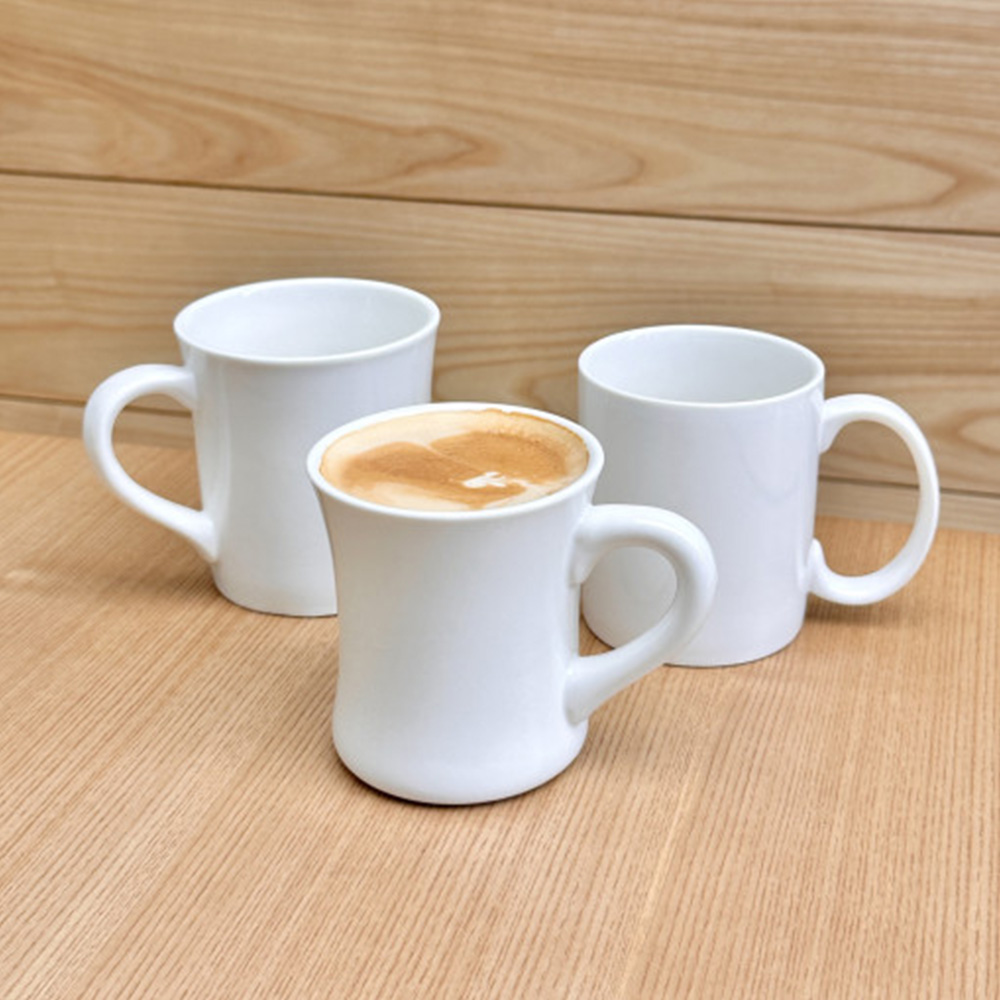 [카페 머그컵 6종] 일자370ml 커브400ml 오목350ml