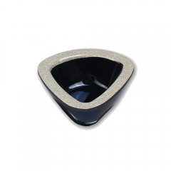 앤틱블랙 궁중삼각소스종지