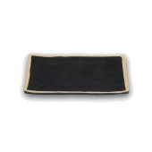 앤틱블랙 돌무늬웰빙직사각스끼다시(小/中/大)