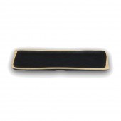 앤틱블랙 돌무늬장직사각접시(1호)