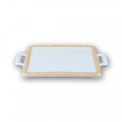 앤틱조선백자 돌무늬양손직사각접시(1호~6호)