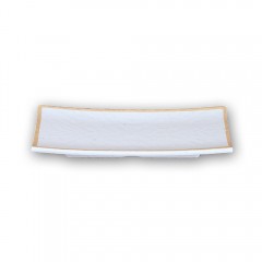 앤틱조선백자 돌무늬장직사각접시(2호)